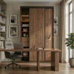 ⁦خزانة ملابس منزلقة 143.6 CM بتقسيم داخلي عملي – الخزائن الأمثل⁩ - الصورة ⁦4⁩