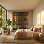 ⁦خزانة ملابس منزلقة للرياضيين بعرض 218,4 سم بتنظيم ثلاثي عملي – الخزائن الأمثل⁩ - الصورة ⁦4⁩