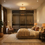 ⁦خزانة ملابس منزلقة للرياضيين بعرض 218,4 سم بتنظيم ثلاثي عملي – الخزائن الأمثل⁩ - الصورة ⁦5⁩