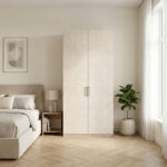 ⁦خزانة ملابس مودرن عرض 120 سم – تصميم عملي يمكن دمجه مع وحدات أخرى⁩ - الصورة ⁦4⁩