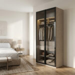 ⁦خزانة ملابس مودرن عرض 120 سم – تصميم عملي يمكن دمجه مع وحدات أخرى⁩ - الصورة ⁦5⁩