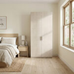 ⁦خزانة ملابس مودرن عرض 120 سم – تصميم عملي يمكن دمجه مع وحدات أخرى⁩ - الصورة ⁦4⁩