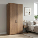 ⁦خزانة ملابس مودرن عرض 120 سم – تصميم عملي يمكن دمجه مع وحدات أخرى⁩ - الصورة ⁦3⁩