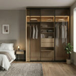 ⁦خزانة ملابس منزلقة بعرض 218 سم بتنظيم عملي حقيقي لغرفة نومك – الخزائن الأمثل⁩ - الصورة ⁦3⁩