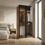 ⁦دولاب تنظيم الملابس 120 سم بتعليق مزدوج – الخزائن الأمثل⁩ - الصورة ⁦6⁩