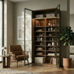 خزانة رفوف متعددة الاستخدام 120 سم – الخزائن الأمثل