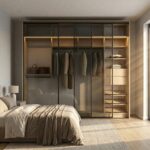 ⁦خزانة ملابس مودرن 281.6 سم نظام تنظيم فاخر | الخزائن الأمثل⁩ - الصورة ⁦2⁩