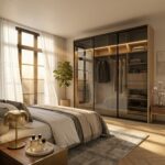 ⁦خزانة ملابس مودرن 281.6 سم نظام تنظيم فاخر | الخزائن الأمثل⁩ - الصورة ⁦4⁩