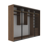 ⁦خزانة ملابس ابواب سحاب عرض 332 سم⁩ - الصورة ⁦4⁩