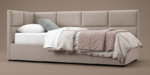 سرير أطفال مفرد بتصميم ناعم وآمن – مقاس 90×190 س